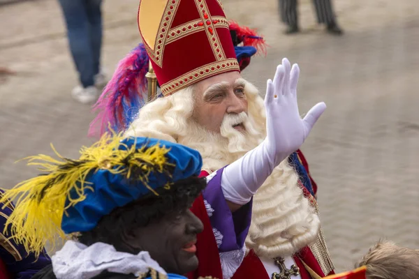 Sinterklaas Hollanda 'ya geliyor. — Stok fotoğraf