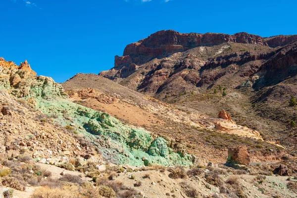 Green rocks in national park — Stock Photo, Image