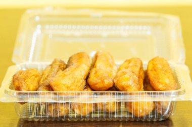 Muz fırında bal kutusunda