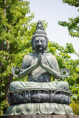 Buda heykeli Asakusa Tapınağı: Tokyo, Japan