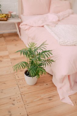 büyük yataklı yatak odası