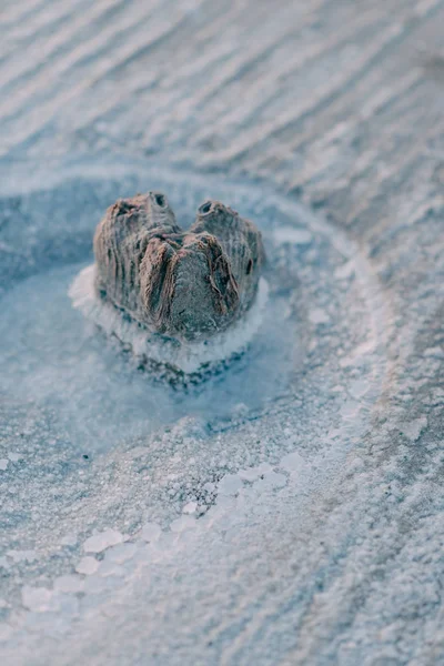 섬의 형태로 돌 — 스톡 사진