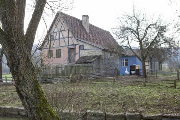 Gamla Övergivna Bondgården Tyskland — Stockfoto