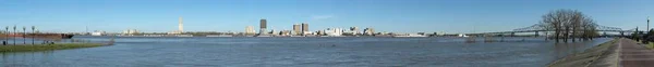 Port Allen Louisiana Usa 2020 Large Resolution Panoramic View Baton — Stock Photo, Image
