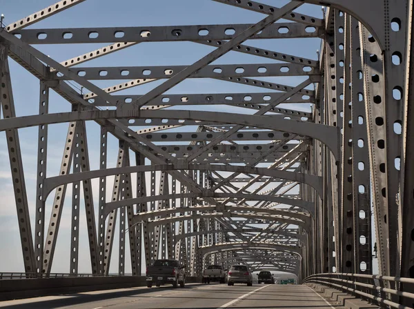 Baton Rouge Louisiana Usa 2020 View Horace Wilkinson Bridge Cantilever — стокове фото