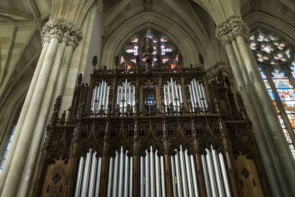 Órgão de tubo de St Patrick igreja — Fotografia de Stock
