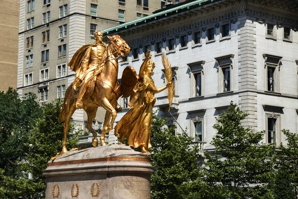William Sherman memorial in New York City — Stock Photo, Image