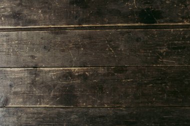 Döşeme tahtası doğal kahverengi çizikler doku ile