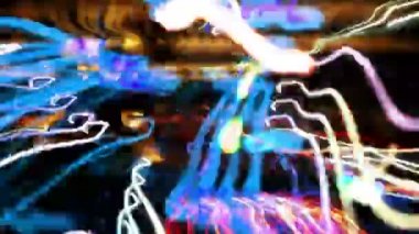 soyut trafik ışıkları