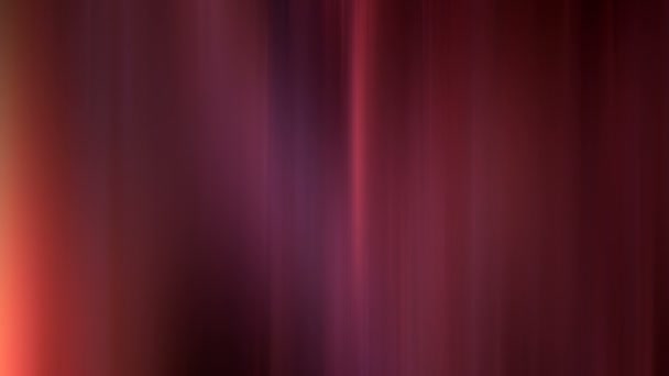 Abstrakte tanzende rote Strahlen — Stockvideo