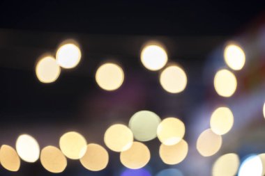 Bokeh ışığının soyut arkaplanı