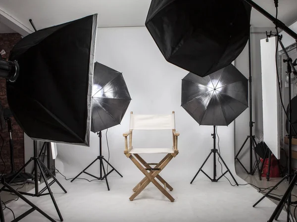 Empty photo studio — Stock Photo, Image