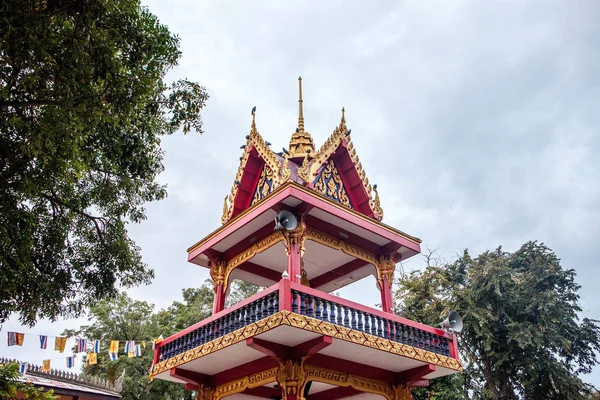 Bell Tower Chalong Temple — Stock Photo, Image