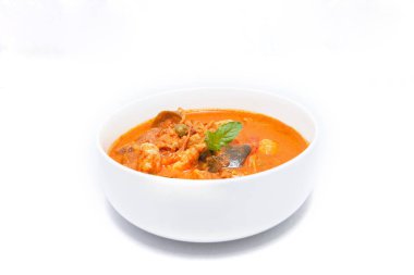 Körili balık köri yapıştır ile. 