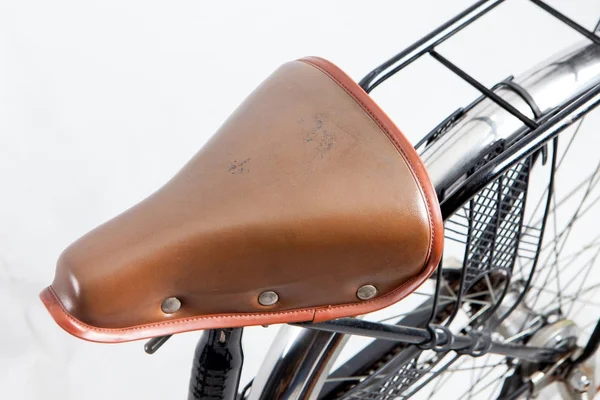 Komponenten eines uralten Fahrrads. — Stockfoto