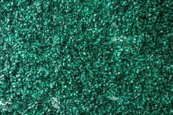 Grama verde de folhas de plástico textura da parede para o fundo , — Fotografia de Stock