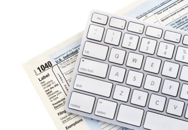 Online Tax Return Filing clipart