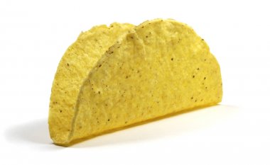 İzole taco shell