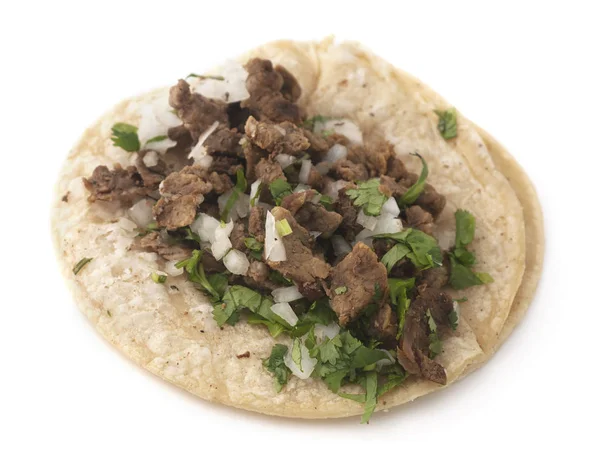 İzole biftek Taco
