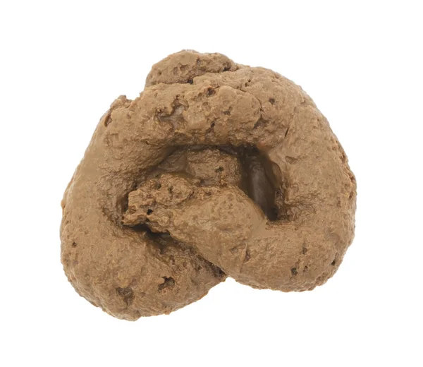 İzole kahverengi kaka