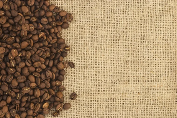 kahve çuval bezi arka plan