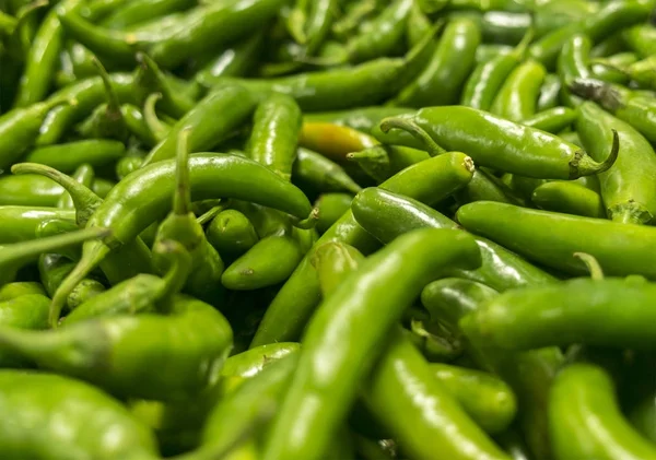 Pimientos serranos verdes —  Fotos de Stock