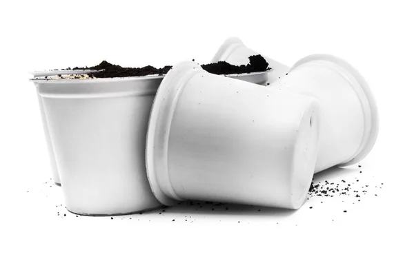 Isolated Coffee Cups — Stock Photo, Image