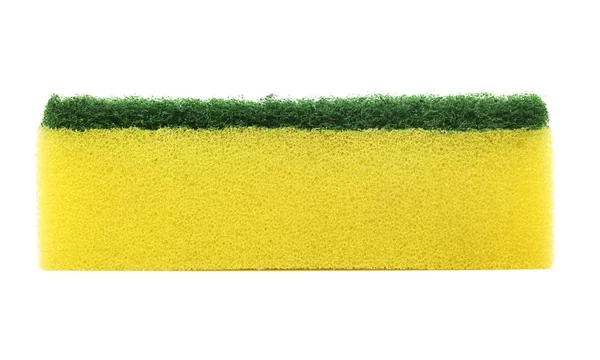 Isolated Yellow Sponge — Stock Photo, Image