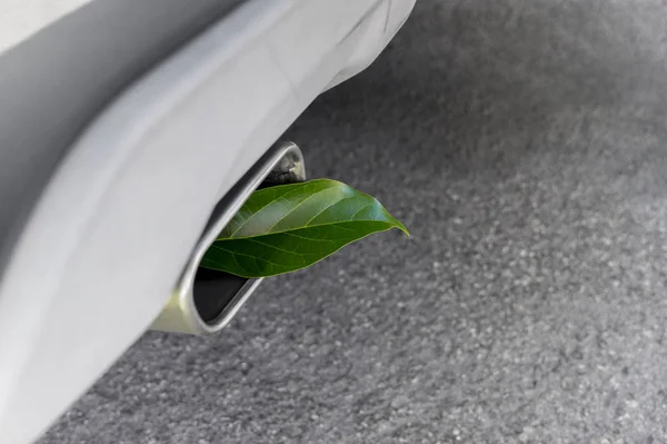 Emissioni di gas a effetto serra dei veicoli — Foto Stock