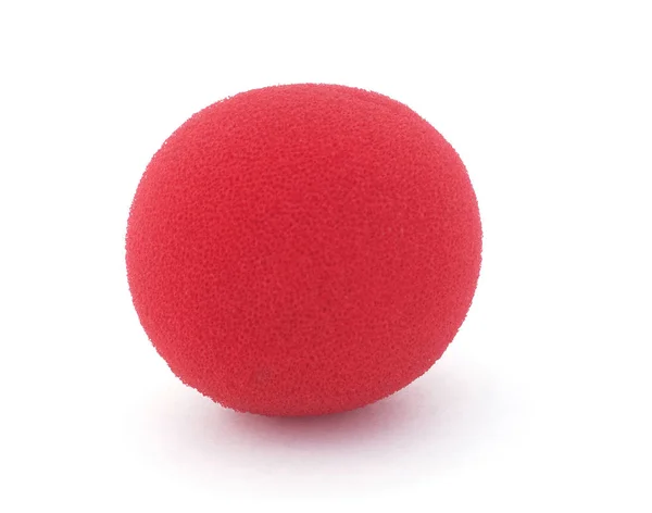 Red Foam Clown Nose — Stock Photo, Image