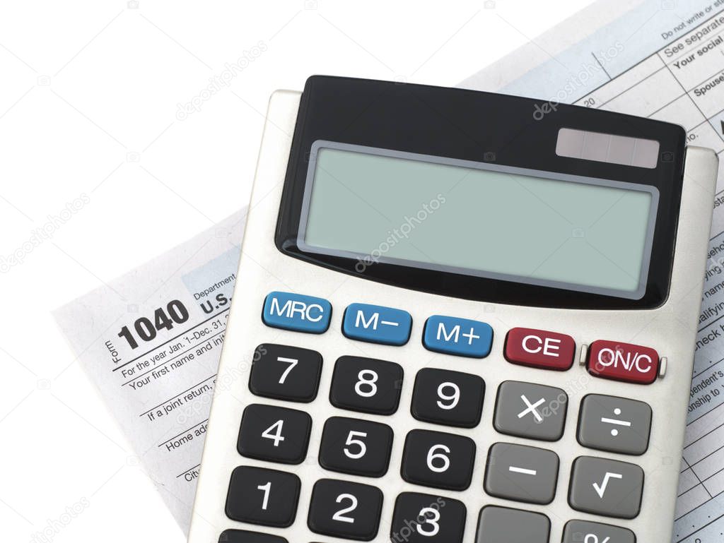 1040 Tax Form With Calculator
