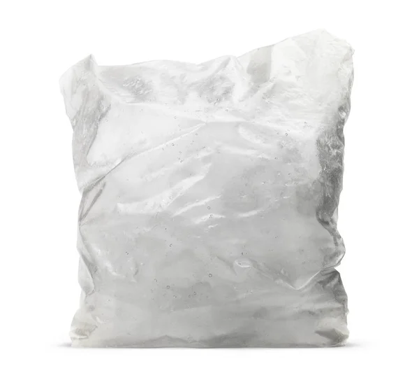 Isolated Ice Cube Bag — Stock Photo, Image