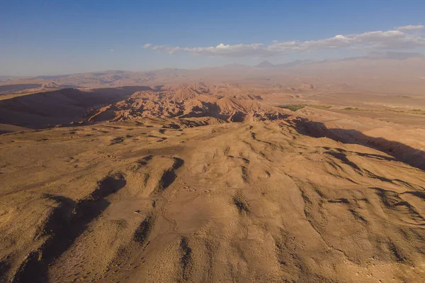 Aerial Andes Range ve Route 23 - Miscanti Lagoon ve Red Rock