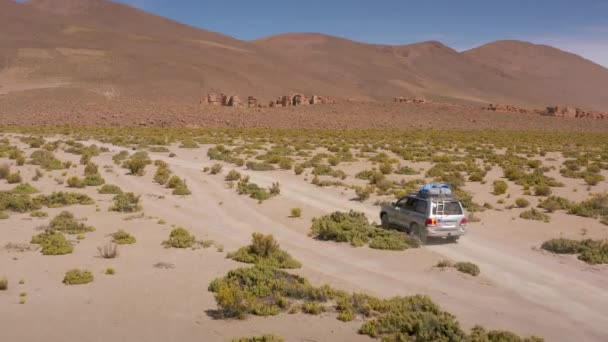 Dakar Dünya Kupası Kayalıkları - Bolivya — Stok video