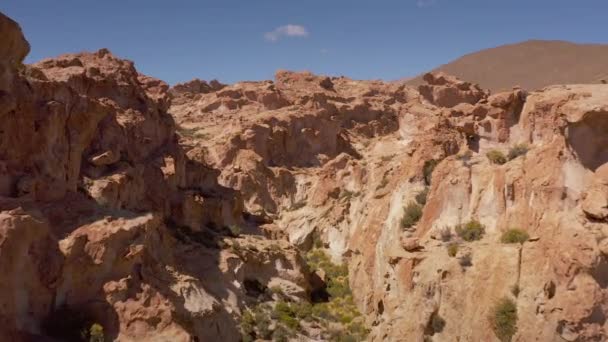 Foto aerea di Dakar World Cup Rocks - Bolivia — Video Stock