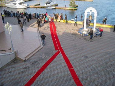 Ukrayna, Odessa, Denizcilik İstasyonu, 19 Ocak 2012. Gath Halkı