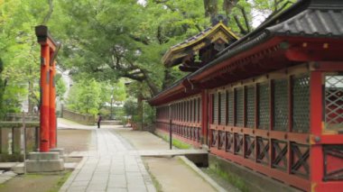 Adak tablet vasıl Nezu tapınak. Onun Tokyo geleneksel bir konumda.