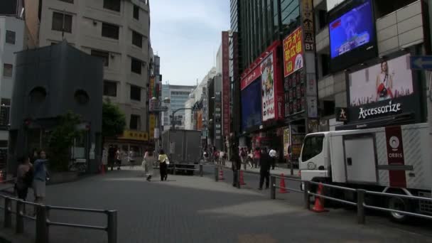 Inokashira Street Shibuya Denní Střední Zastřelil Časová Prodleva Jeho Místo — Stock video