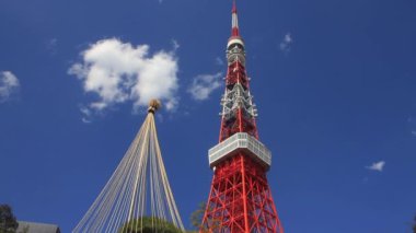 Tokyo Kulesi Kulesi geniş dahil vurdu. / Onun Tokyo şehir konum. fotoğraf makinesi: Canon Eos 7d