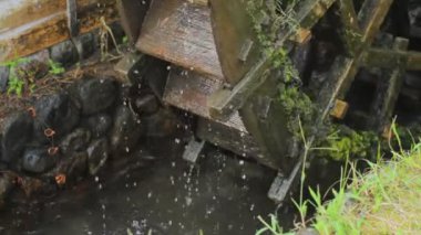 su değirmeni yakın atış Saitama derin odak. / Onun Japonya doğa konum. 4k ve zaman atlamalı. fotoğraf makinesi: Canon Eos 7d