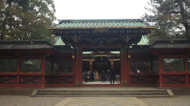 Nezu tapınak ikinci giriş geniş Tokyo standart odak çekim / onun Tokyo geleneksel bir konumda. fotoğraf makinesi: Canon Eos 7d