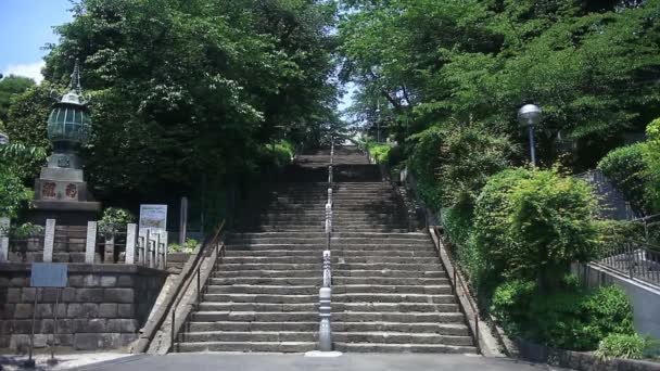 Ikegami Honmonji Main Temple Ikegami Tokyo Its Traditional Location Tokyo — Stock Video