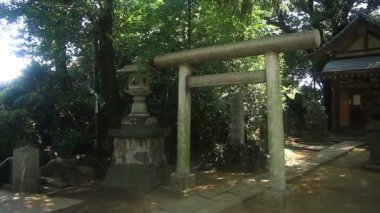Torii Shinagawa, türbe Tokyo'da / onun Tokyo geleneksel bir konumda. fotoğraf makinesi: Canon Eos 7d
