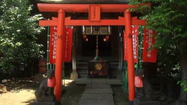 Torii Shinagawa, türbe Tokyo'da / onun Tokyo geleneksel bir konumda. fotoğraf makinesi: Canon Eos 7d