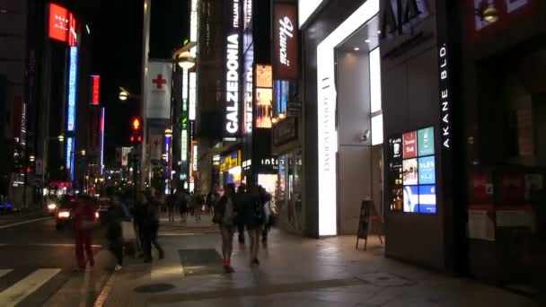 Tid Förflutit Shinjuku Tokyo Dess Ett Läge Tokyo Tid Förflutit — Stockvideo