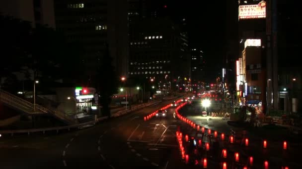 Time Lapse Shinjuku Tokyo Sua Localização Cidade Tóquio Lapso Tempo — Vídeo de Stock
