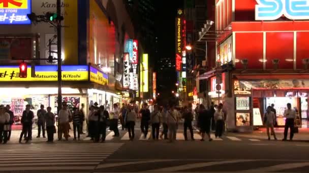 Akihabara Street Tokyo Una Posizione Della Città Tokyo Macchina Fotografica — Video Stock