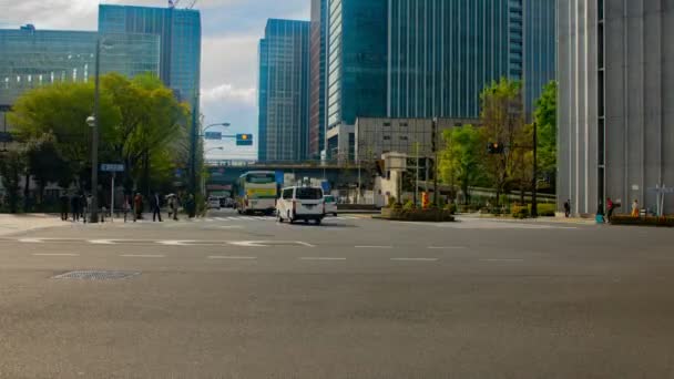 Ootemachi Tokyo Japon Avril 2018 Est Une Ville Située Tokyo — Video