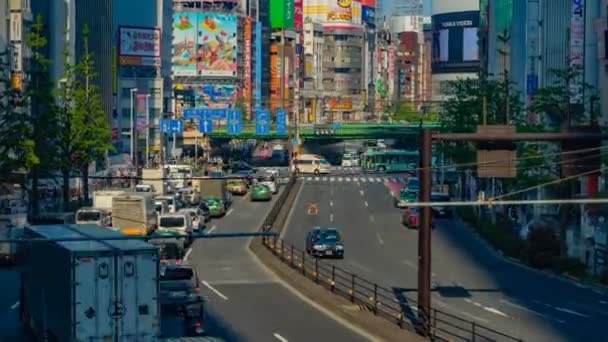 Σιντζούκου Τόκιο Ιαπωνία 2018 20Η Απριλίου Μια Πόλη Τοποθεσία Στο — Αρχείο Βίντεο