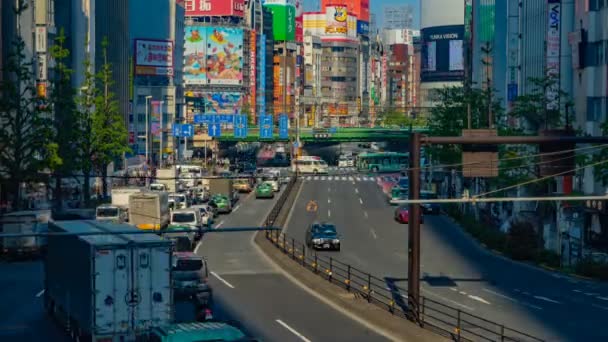 Σιντζούκου Τόκιο Ιαπωνία 2018 20Η Απριλίου Μια Πόλη Τοποθεσία Στο — Αρχείο Βίντεο
